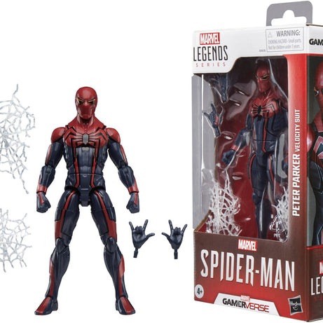 Hasbro Marvel Legends Series Gamerverse Spider-Man Peter Parker Velocity Suit Action Figure