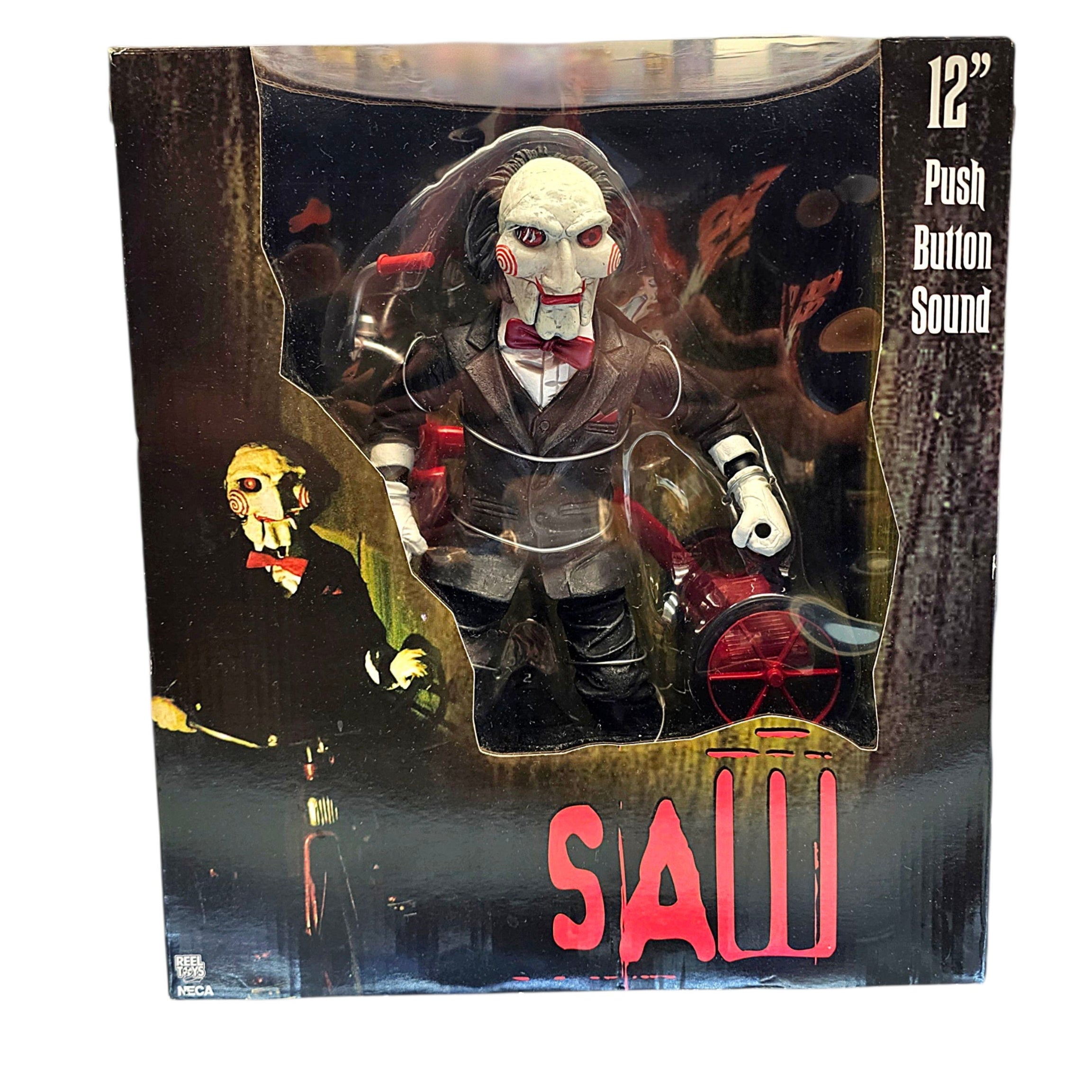 NECA SAW Billy the Puppet on Tricycle 12" Action Figure with Sound