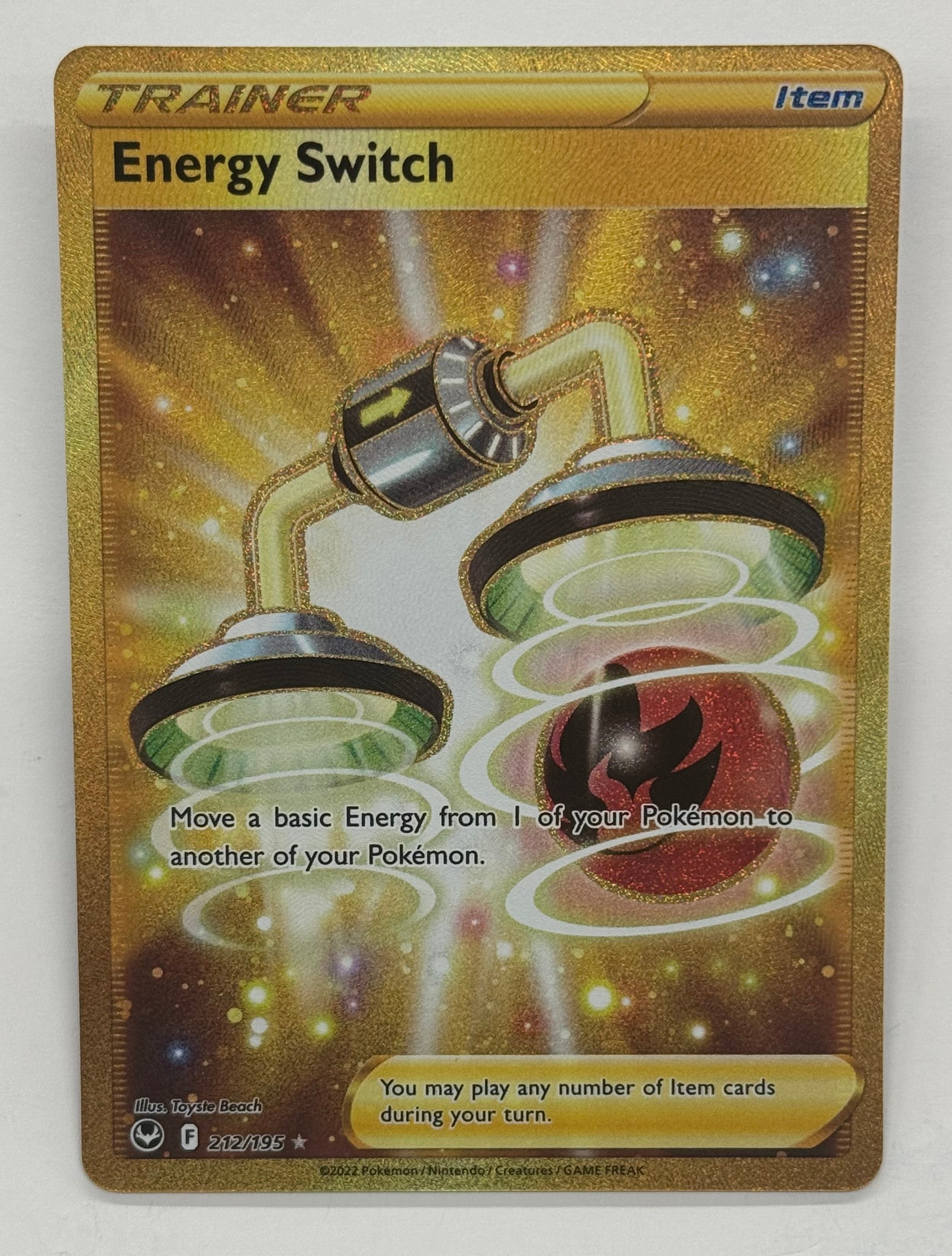 Pokémon TCG - Silver Tempest Energy Switch 212/195 NM