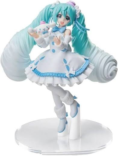 Sega Luminasta Hatsune Miku x Cinnamoroll White Dress Ver. Figure