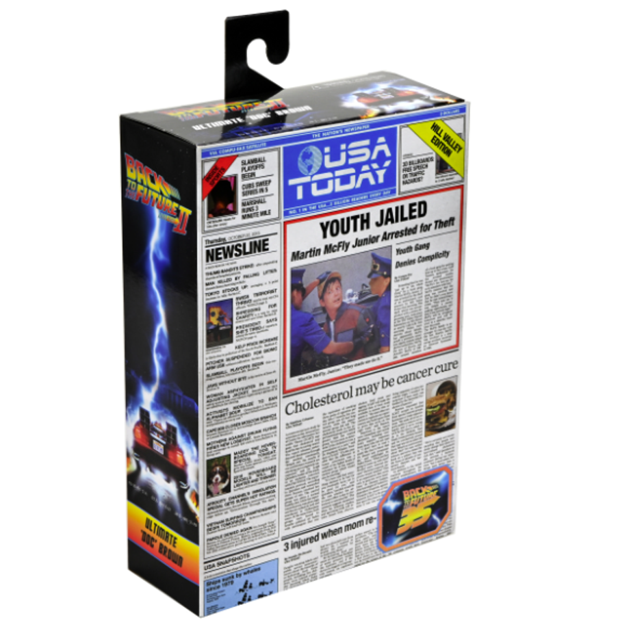 NECA Ultimate, Back to the Future ll, Doc Brown Figure
