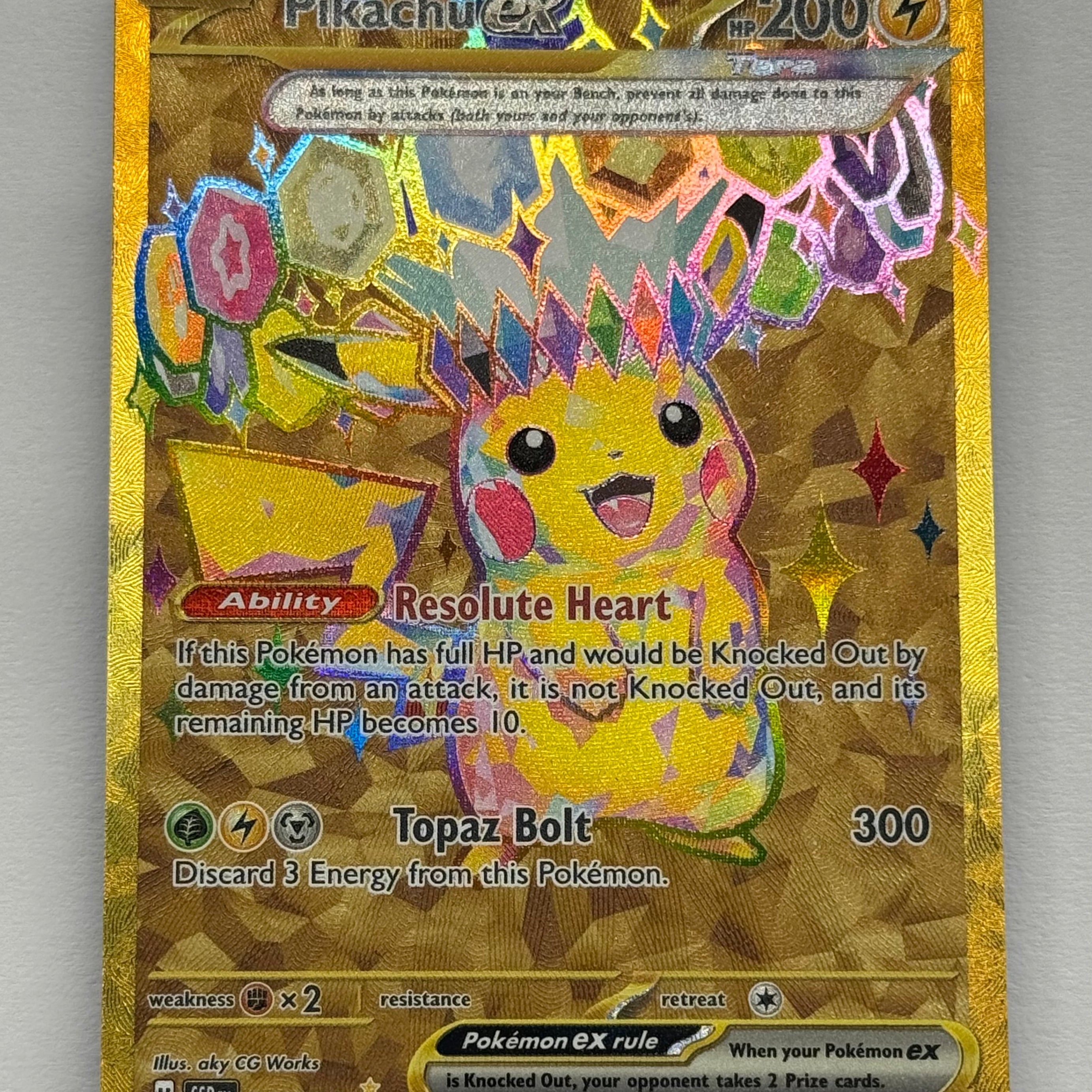 Pokémon TCG - Surging Sparks Pikachu EX 247/191 NM