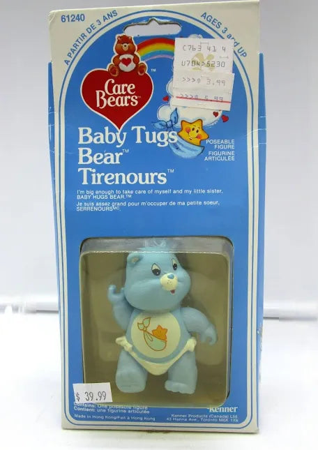 Kenner Care Bears Poseable Figure Baby Tugs Bear