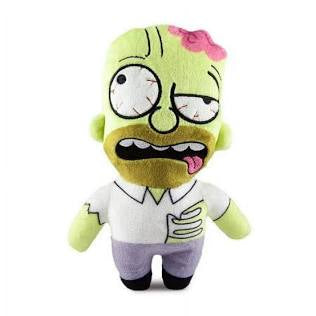 Kidrobot Phunny The Simpsons Zombie Homer Simpson Plush
