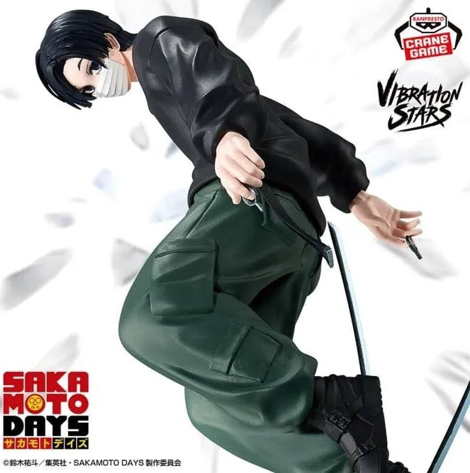 Bandai Banpresto Vibration Stars Sakamoto Days Seba Mafuyu Statue