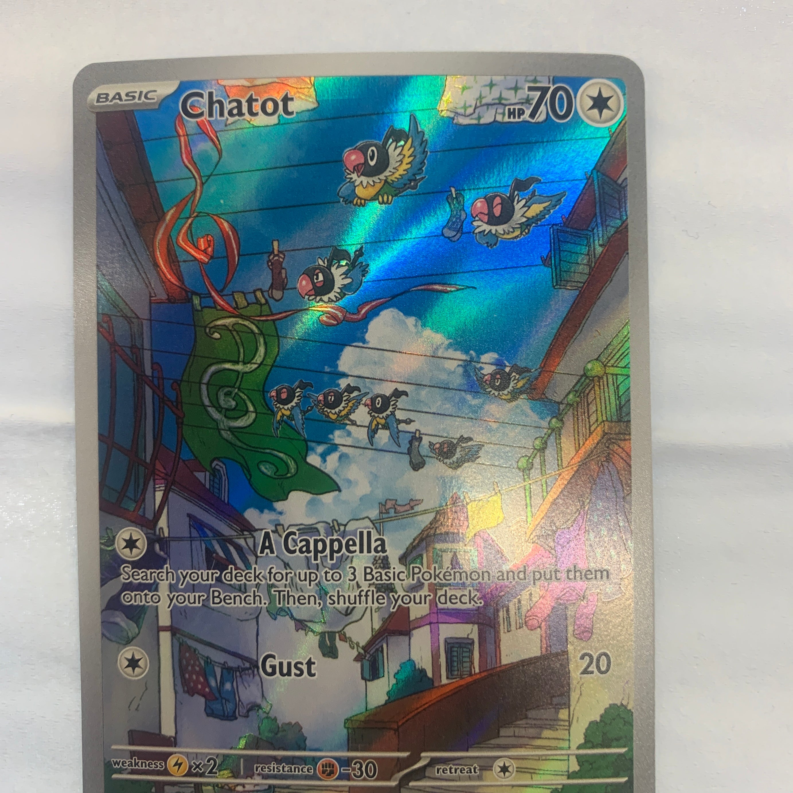 Pokémon TCG - Temporal Forces Chatot 181/162 NM