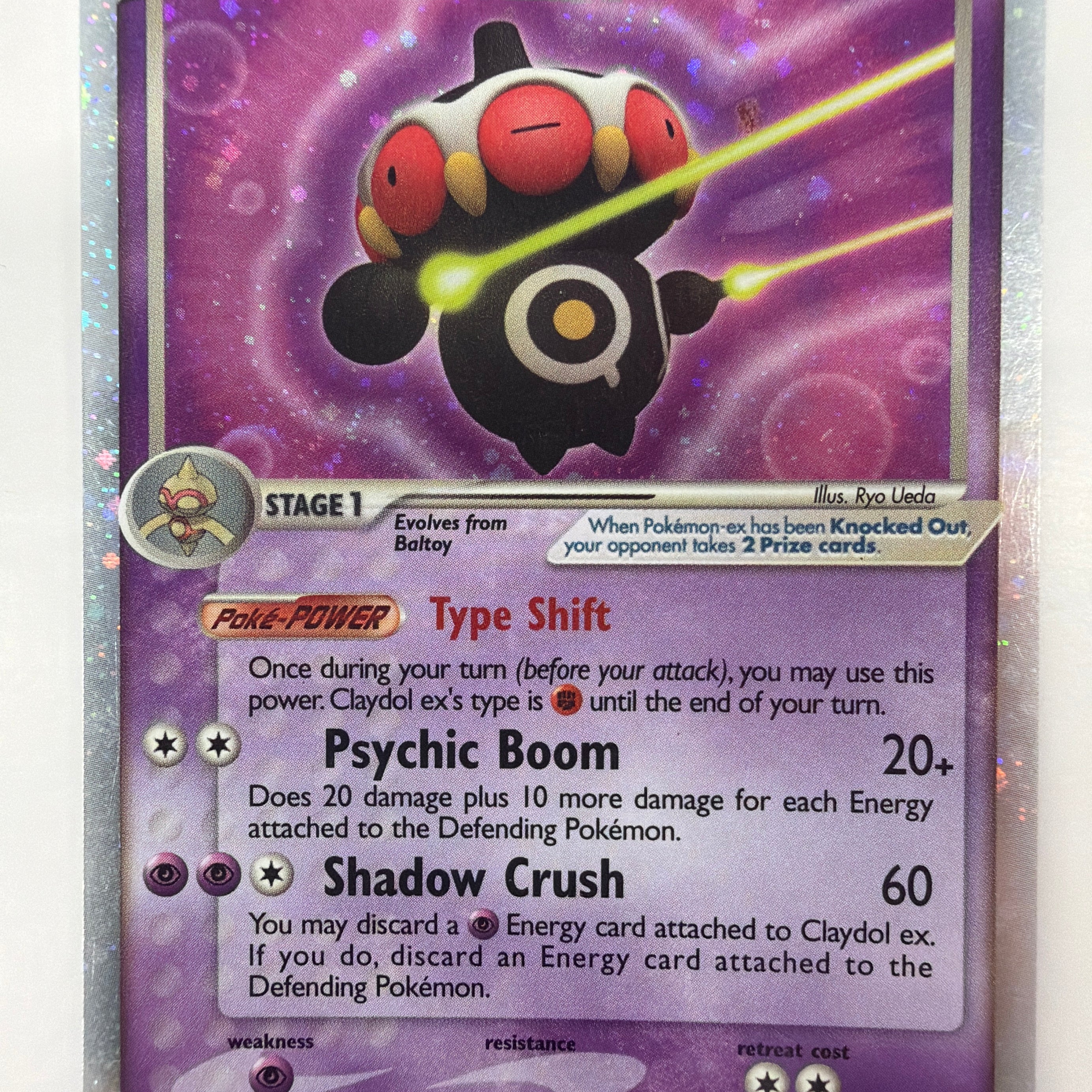Pokémon TCG - EX Power Keeper Claydol ex 93/108 Holo LP