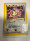 Pokemon TCG Team Rocket’s Meowth 18 Black Star Promo NM