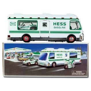 Hess Trucks 1998 Recreation Van with Dune Buggy and Motorcycle