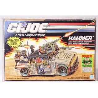 Hasbro G.I.Joe Hammer High-Tech Attack Jeep with Dual Missile Launchers