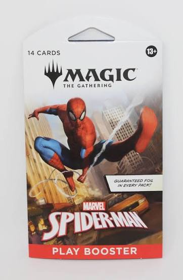 Magic the Gathering TCG - Marvel Spider-Man Sleeved Play Booster Pack