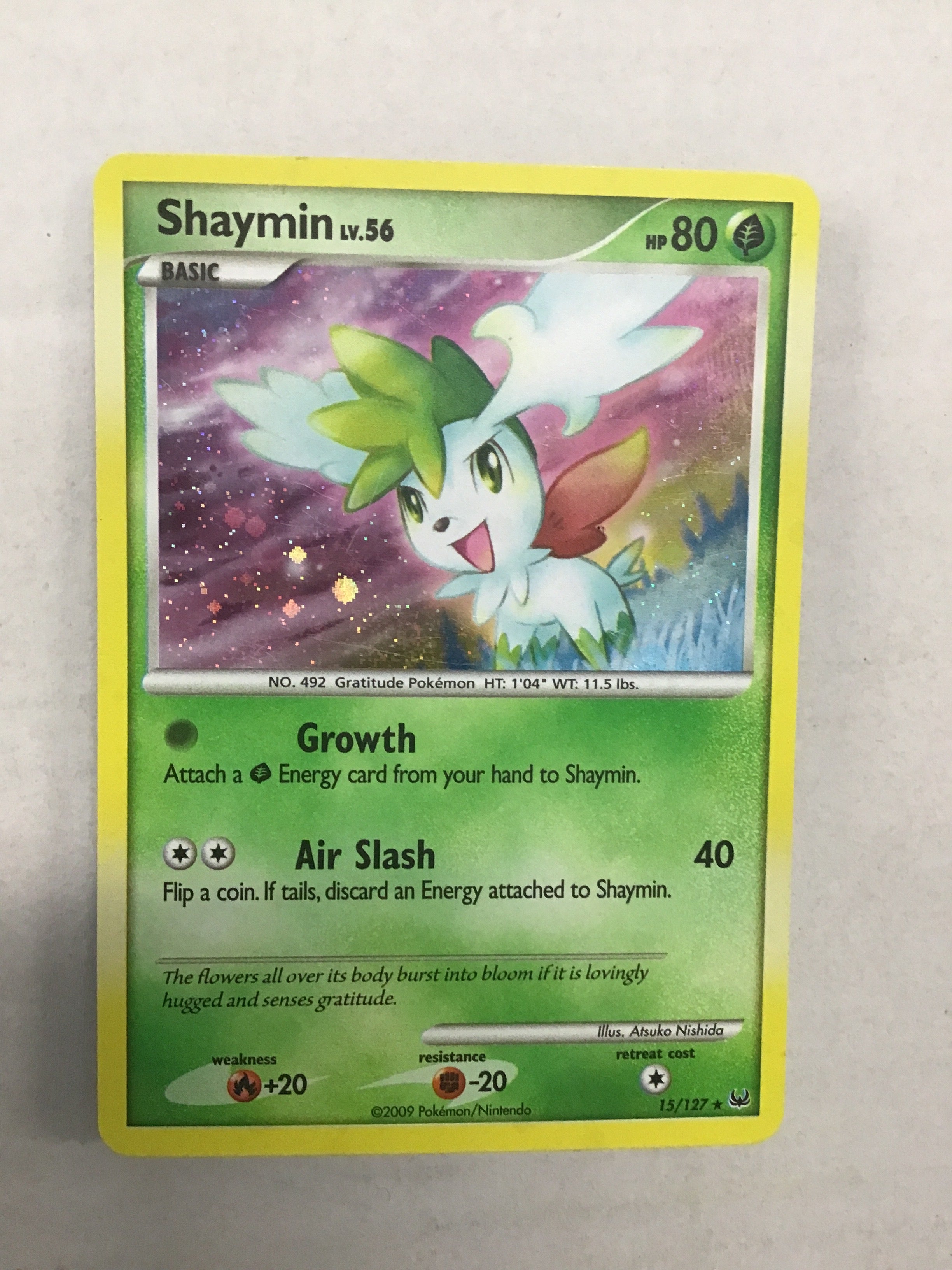 Pokémon TCG - Platinum Shaymin 15/127 NM