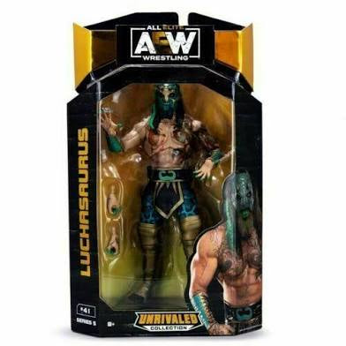 AEW Unrivaled Collection Luchasaurus Action Figure