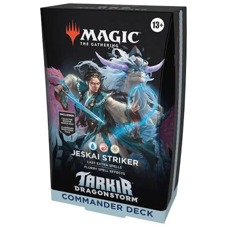 Magic The Gathering TCG - Tarkir: Dragonstorm Jeskai Striker Commander Deck