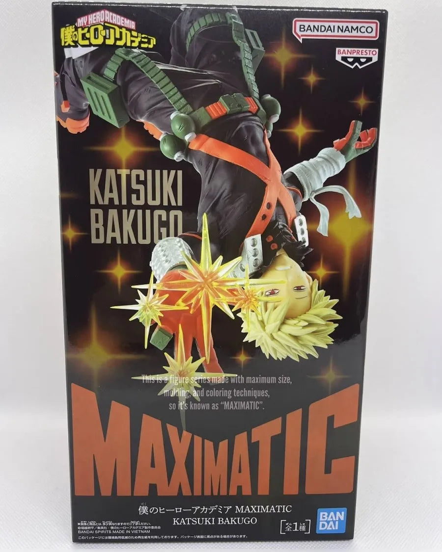 Banpresto Maximatic My Hero Academia Katsuki Bakugo Statue