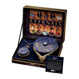Salesone Marvel Studios Eternals Sersi’s Necklace Uni-Mind Bracelet Thena’s Tiara and Dane Whitman’s Ring GameStop Exclusive