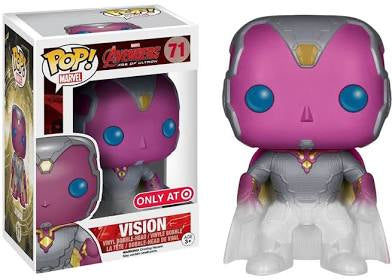 Funko Pop! Marvel Avengers Age of Ultron Vision Target Exclusive #71