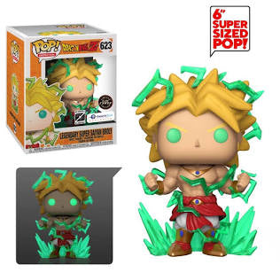 CHASE GITD Funko Pop! Animation Dragon Ball Z Legendary Super Saiyan Broly Galactic Toys Exclusive #623