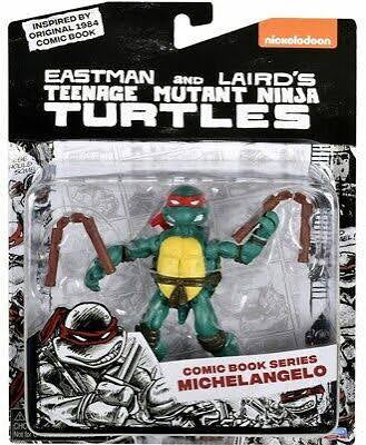 Playmates Eastman and Lairds Teenage Mutant Ninja Turtles Comic Book Series Michelangelo Action Figure
