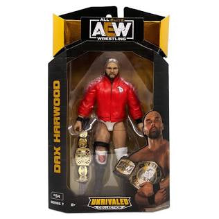 Jazwares AEW Wrestling, Unrivaled Collection, Dax Harwood, Series 7 #54