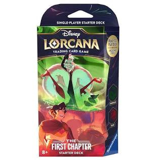 Disney Lorcana TCG - The First Chapter Starter Deck (Emerald/Ruby)