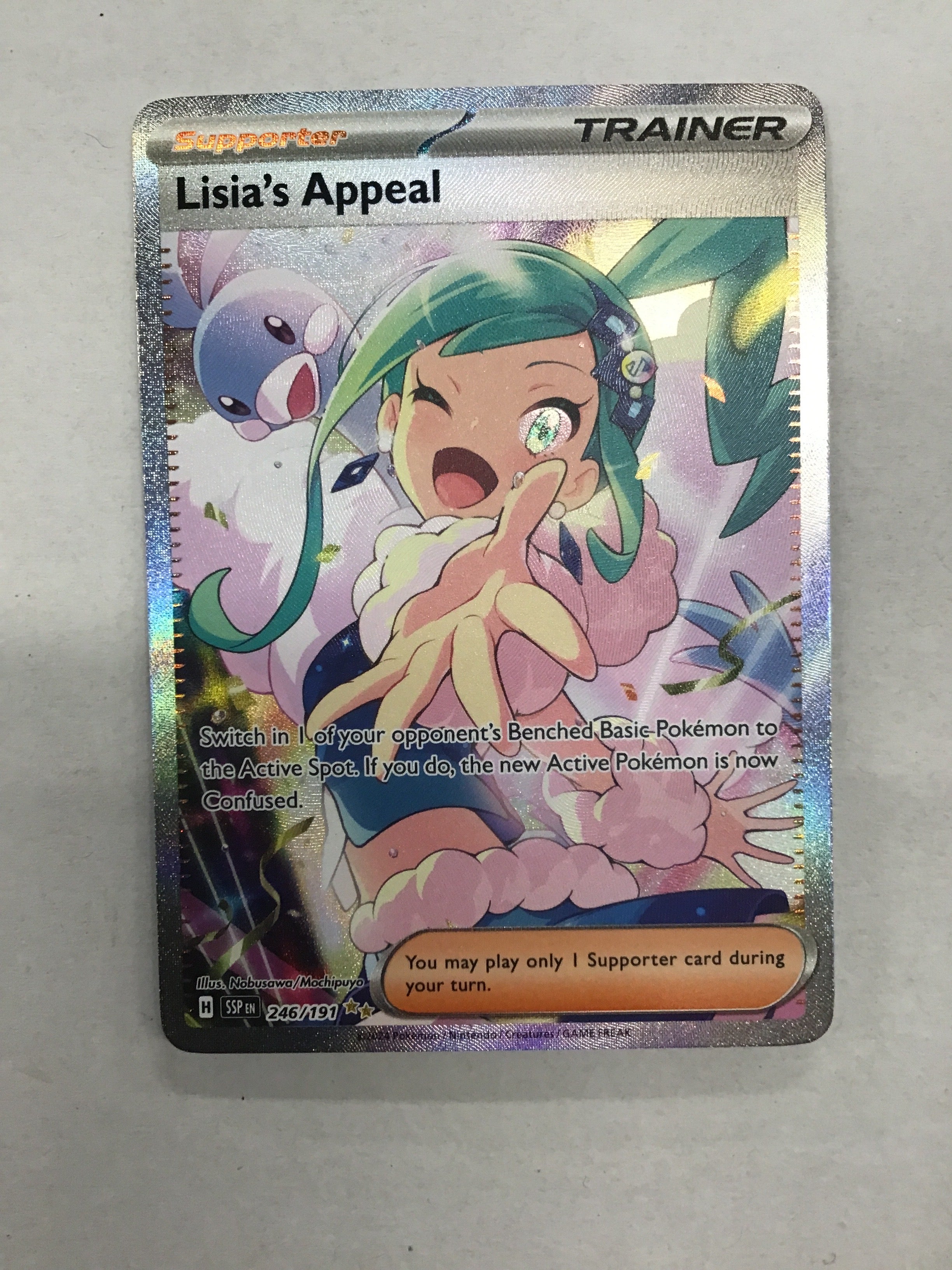 Pokémon TCG - Surging Sparks Lisia’s Appeal 246/191 NM