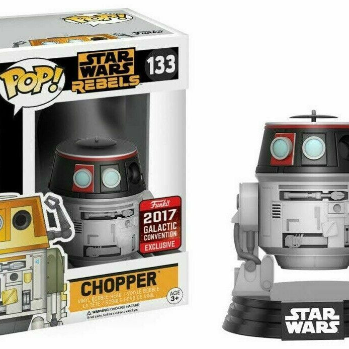 Funko Pop! Star Wars Rebels Chopper #133 Galactic Convention 2017 Exclusive