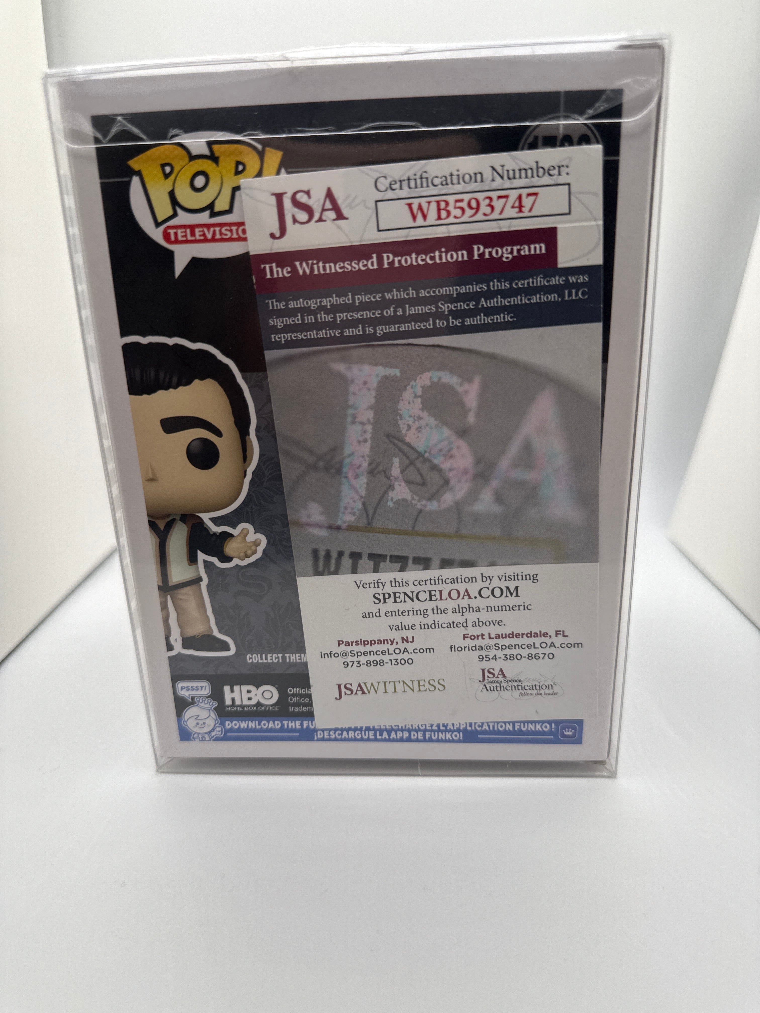Signed Funko Pop Television The Sopranos, Furio Giunta #1700