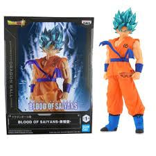 Banpresto Dragon Ball Super Blood of Saiyans Super Saiyan Blue Son Goku Statue