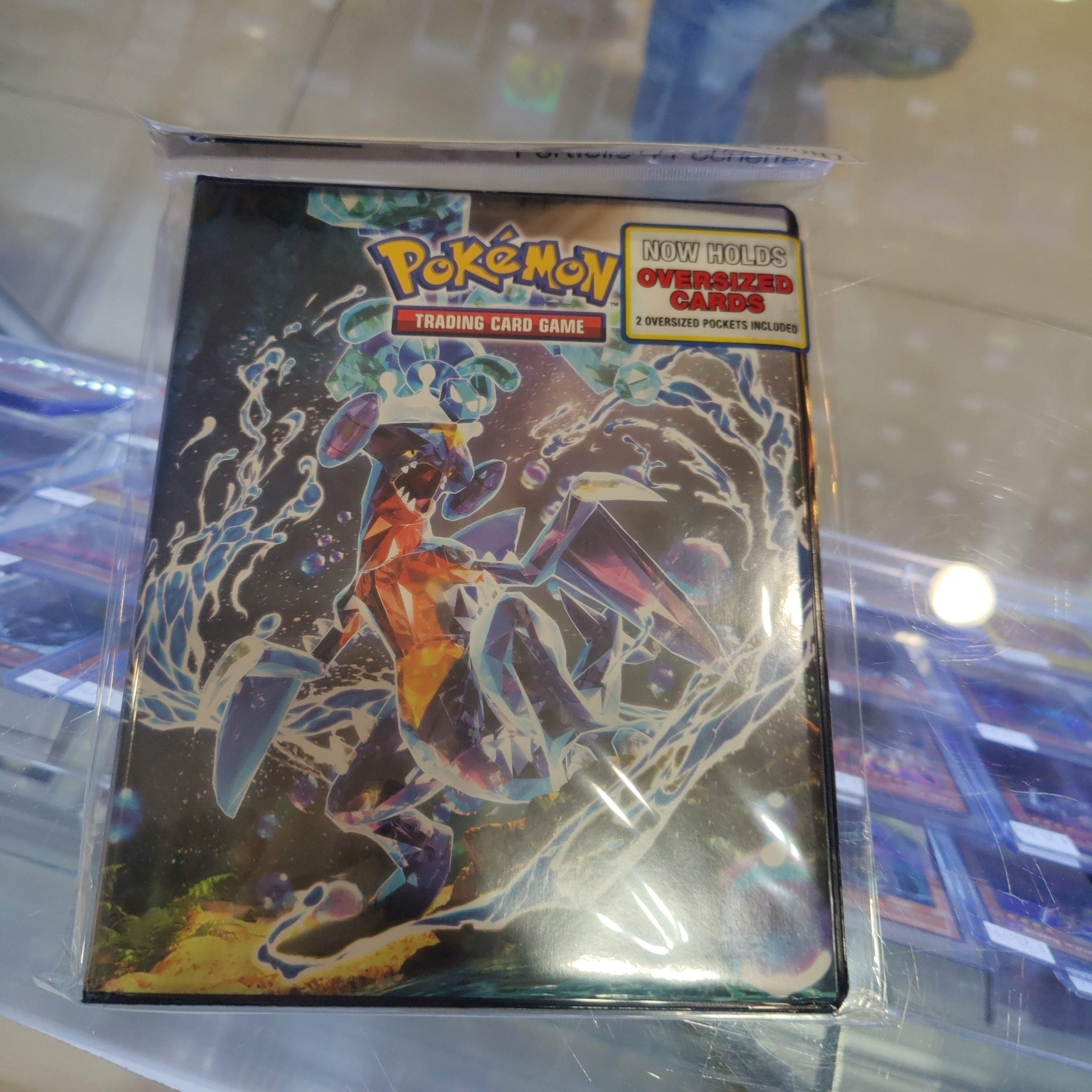 Pokemon TCG 4-Pocket Garchomp Portfolio Binder True Believers Gaming and Collectibles Pokemon TCG 4-Pocket Garchomp Portfolio Binder True Believers Gaming and Collectibles
