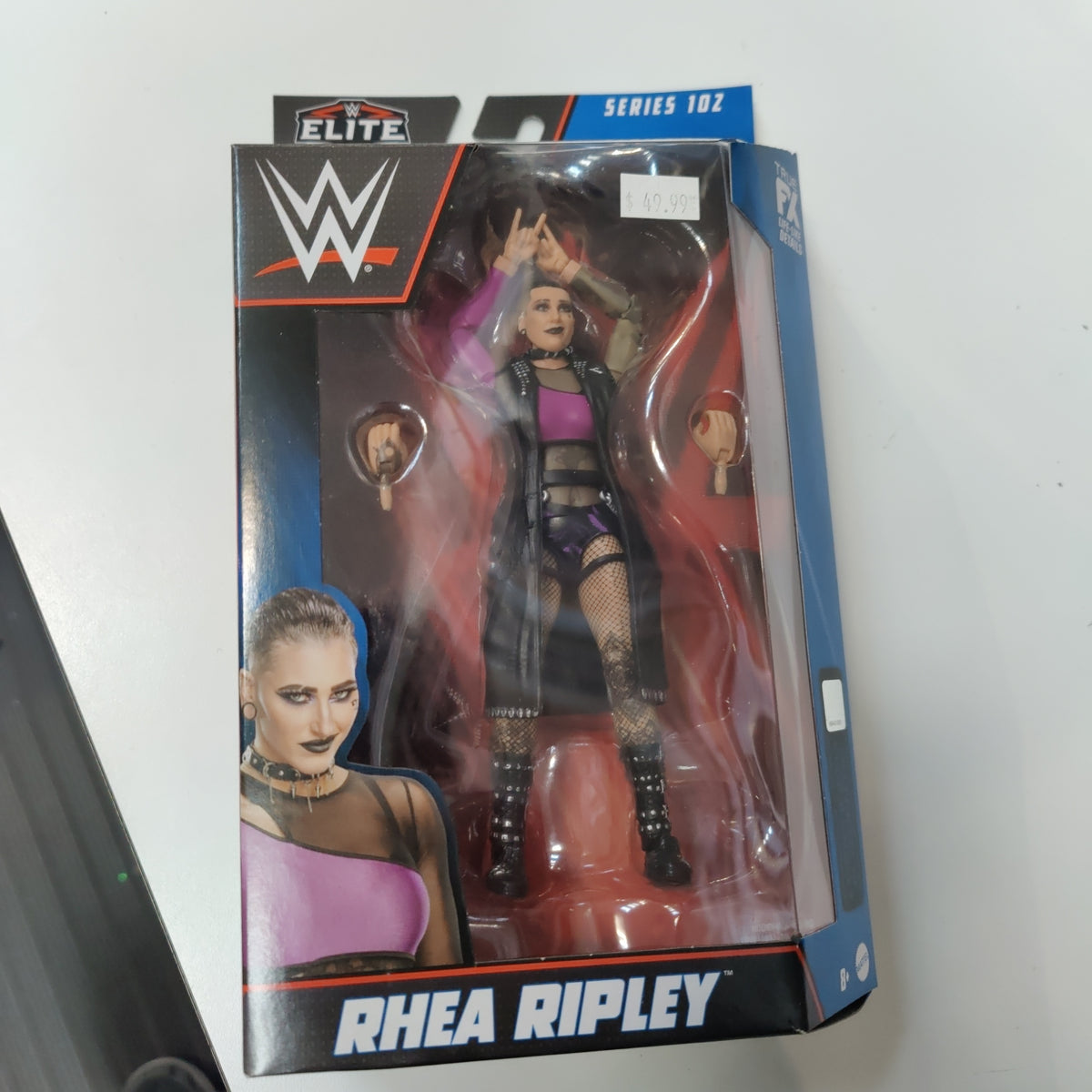 Mattel WWE Elite Series 102 Rhea Ripley – True Believers Gaming and ...
