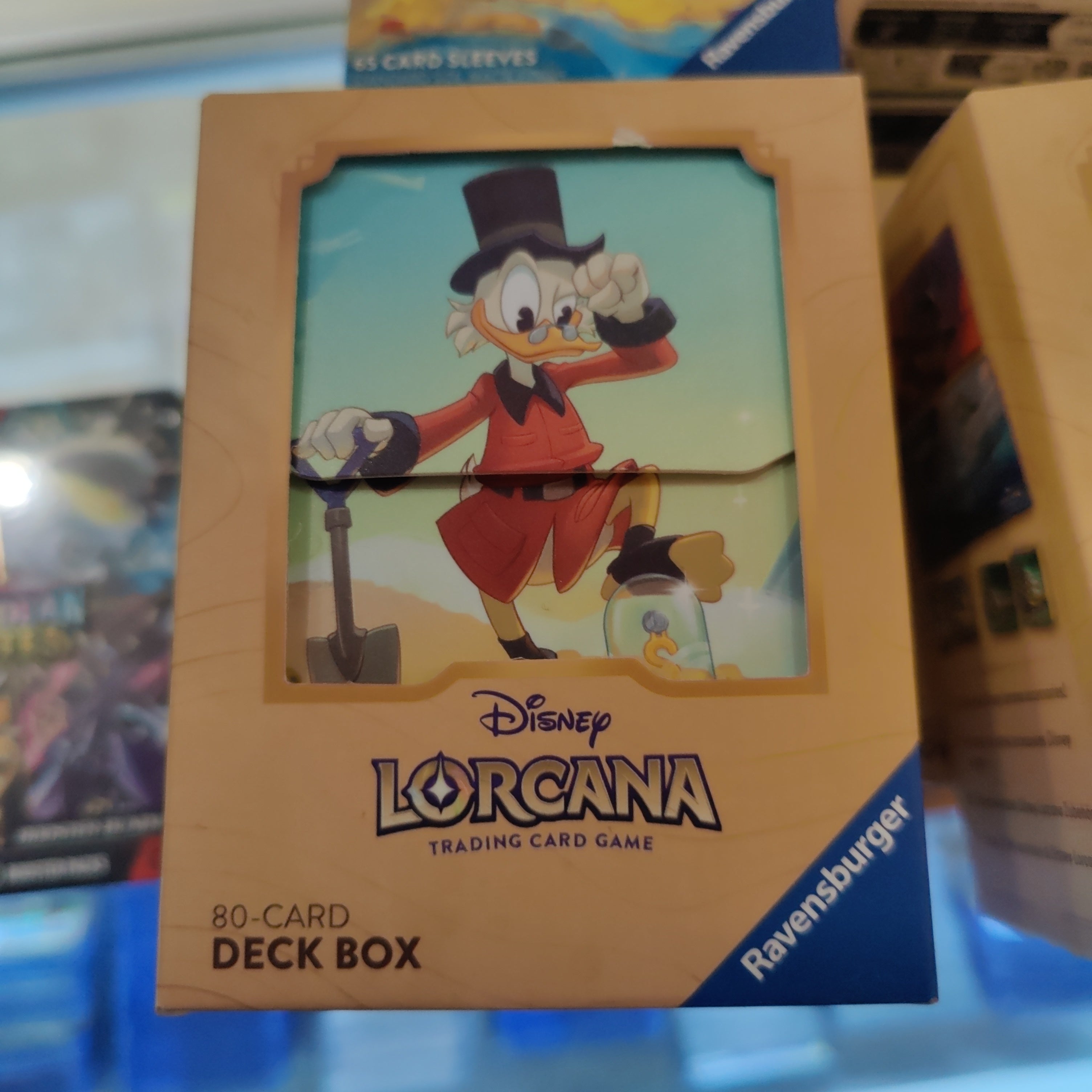 Disney Lorcana TCG Into the Inklands Deck Box Scrooge McDuck True Believers Gaming and Collectibles Disney Lorcana TCG Into the Inklands Deck Box Scrooge McDuck True Believers Gaming and Collectibles