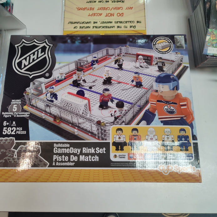 2017 NHL Oyo Sports buy Buildable Game Day Rink Set 582 Pieces Crosby Ovechkin