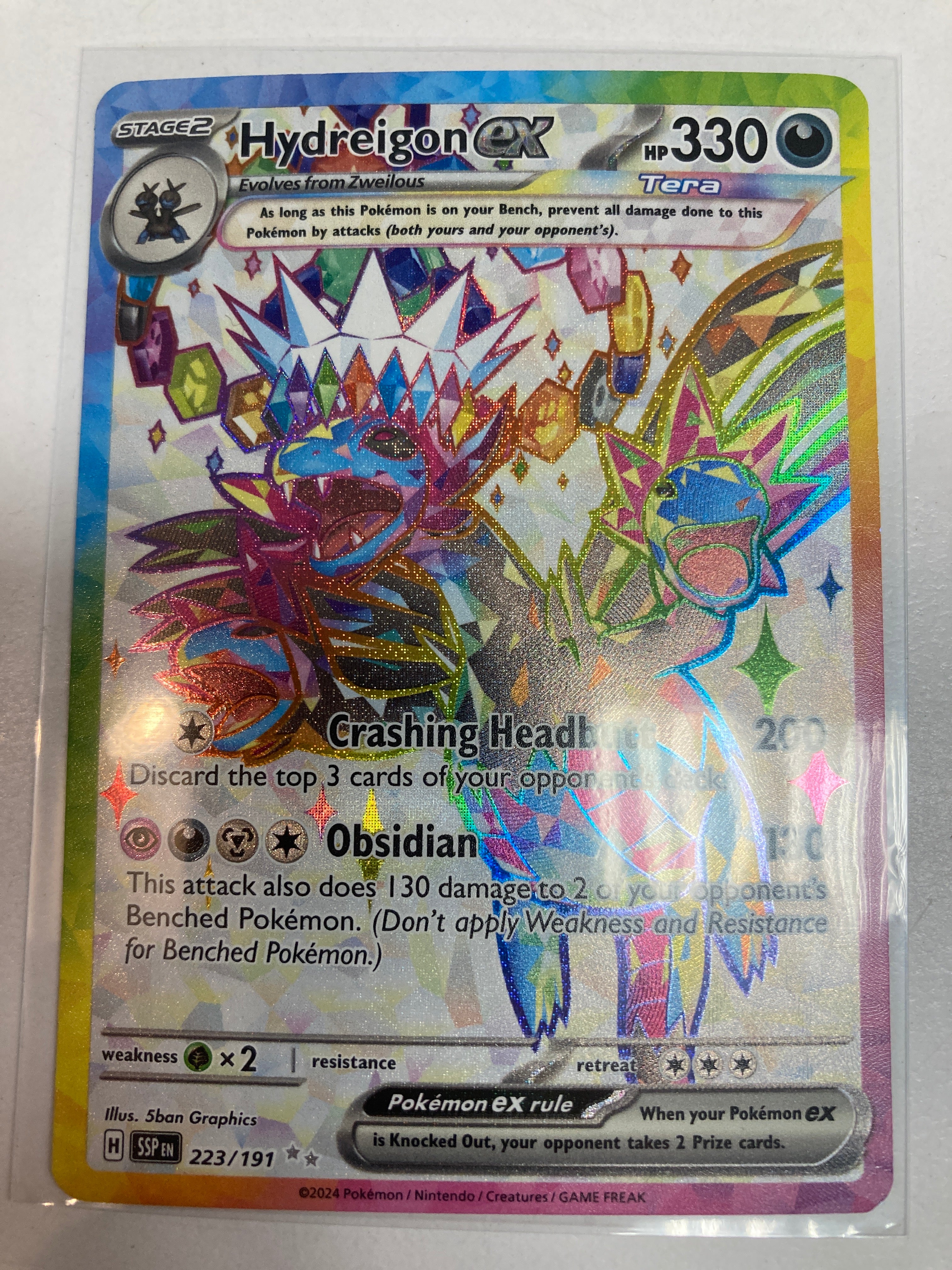 hydreigon pokemon card sale Surging Sparks: Hydreigon ex Full Art