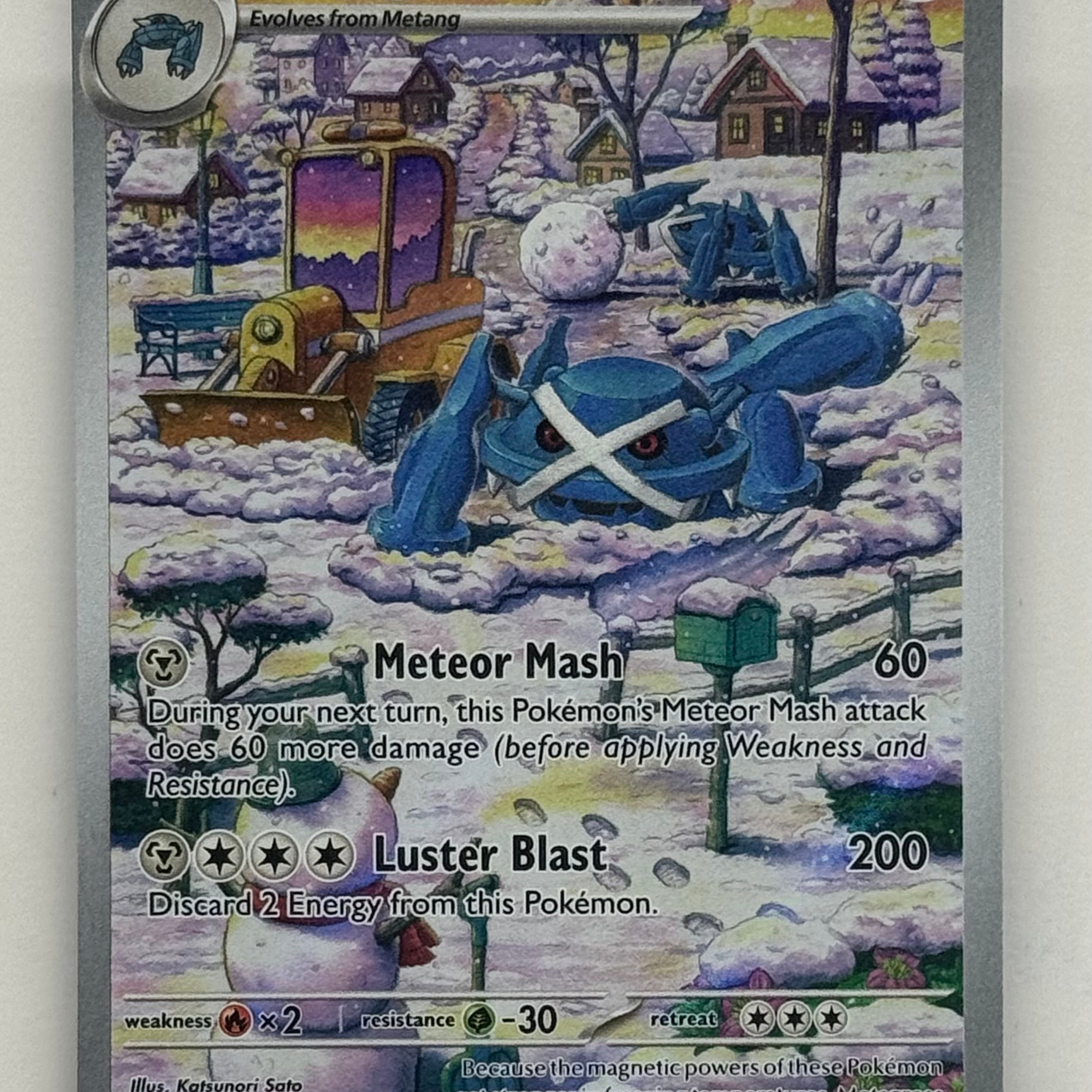 Pokémon TCG - Temporal Forces Metagross 178/162 NM