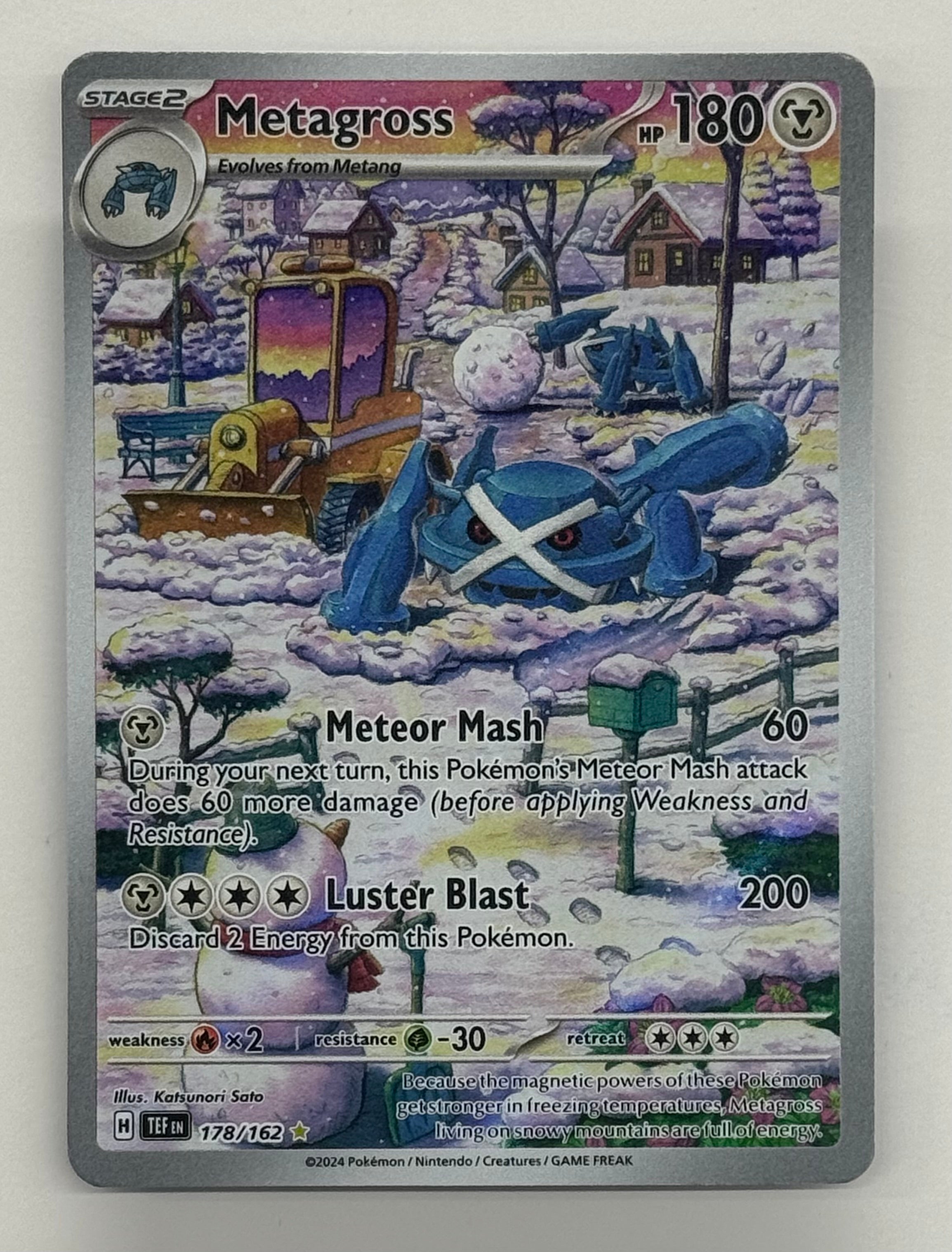 Pokémon TCG - Temporal Forces Metagross 178/162 NM