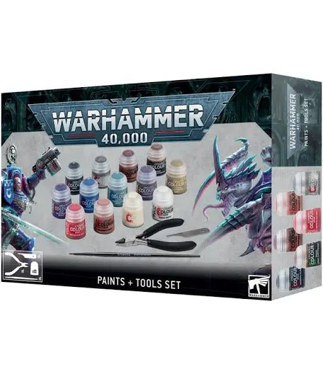 Warhammer 40,000 Paints + Tools Set