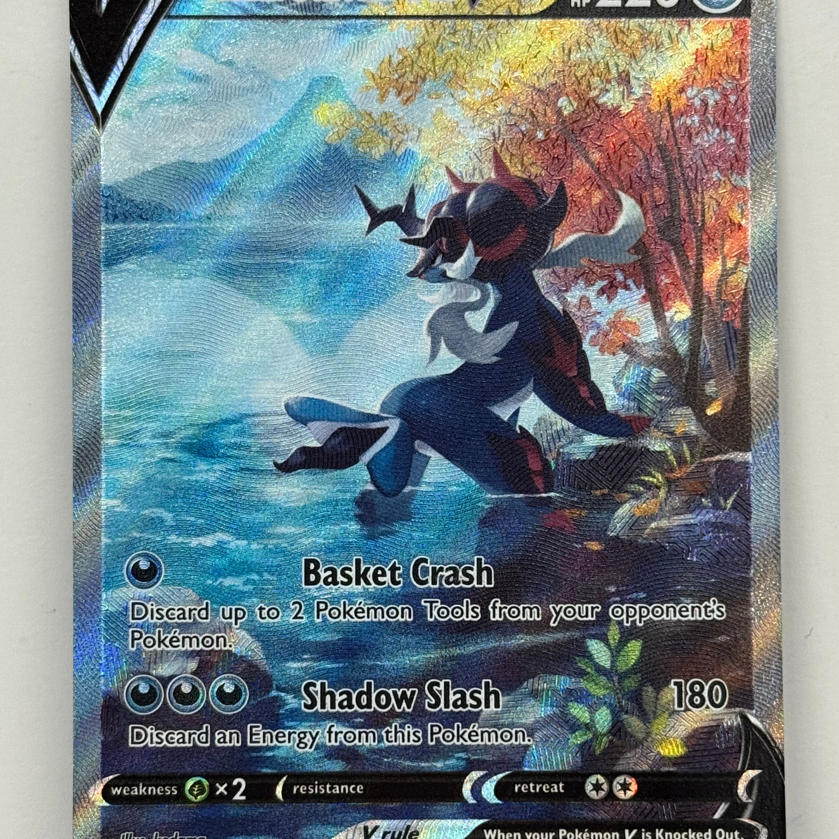 Pokémon TCG - Crown Zenith Hisuian Samurott V GG51/GG70 NM