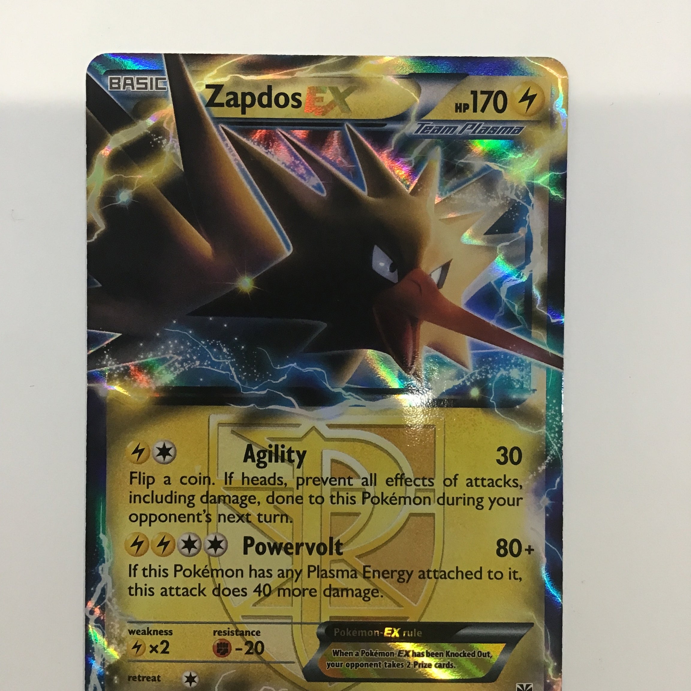 Pokémon TCG - Plasma Storm Zapdos EX 48/135 NM