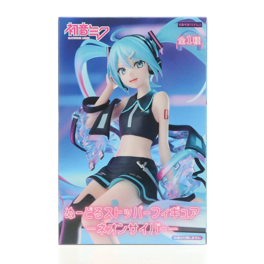 Furyu Hatsune Miku Neon Cyber Noodle Stopper Statue