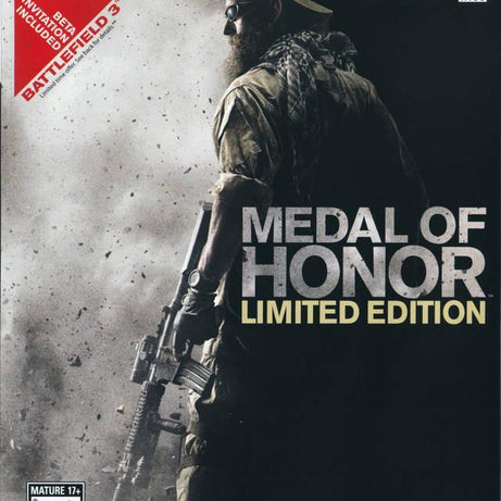 XBOX 360 Medal Of Honor Limited Edition Video Game