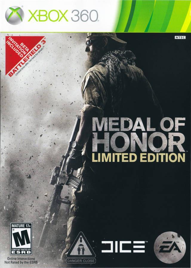 XBOX 360 Medal Of Honor Limited Edition Video Game