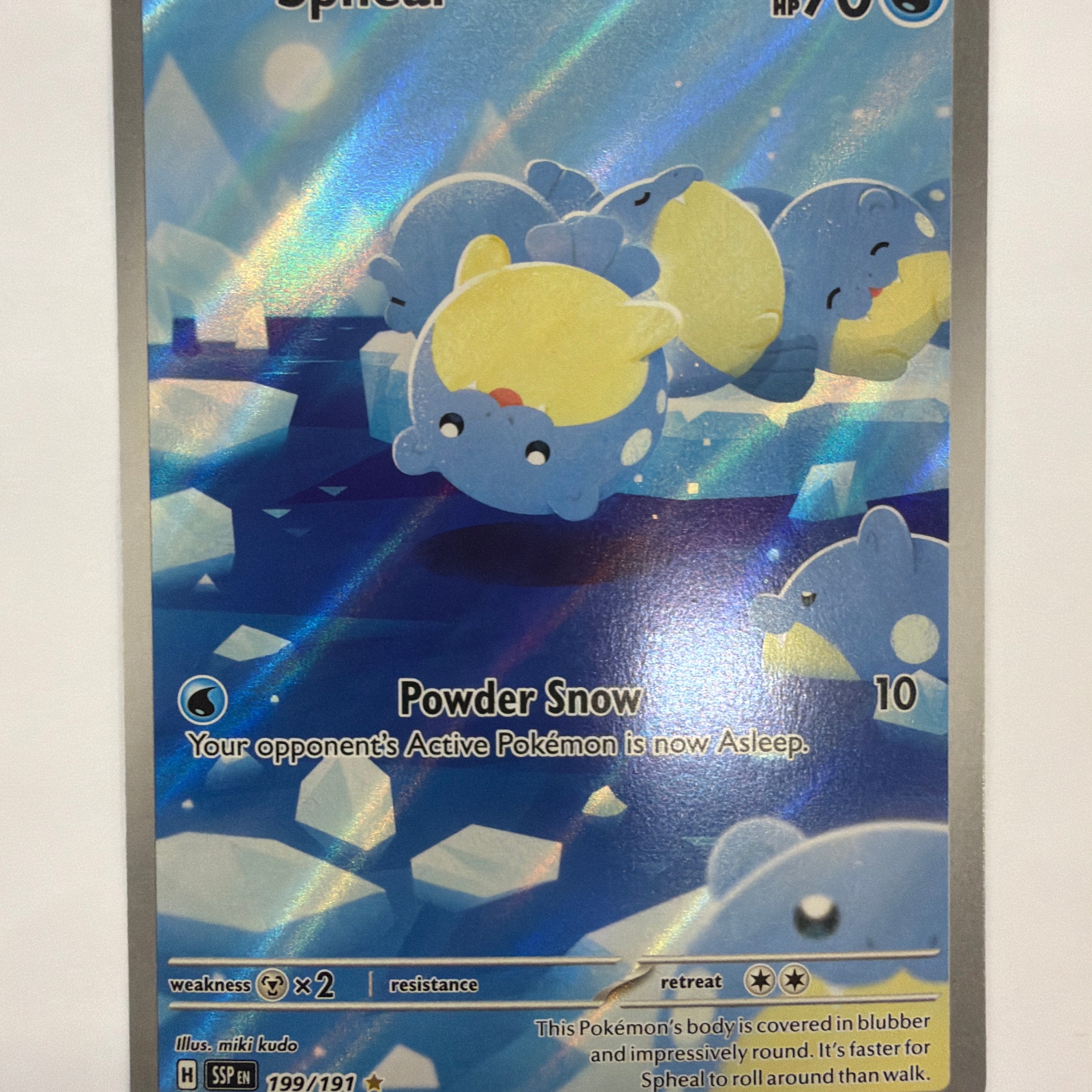 Pokémon TCG - Surging Sparks Spheal 199/191 NM