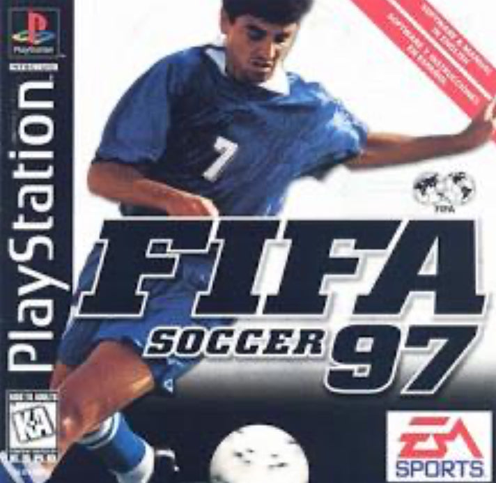 Playstation FIFA Soccer 97 Video Game