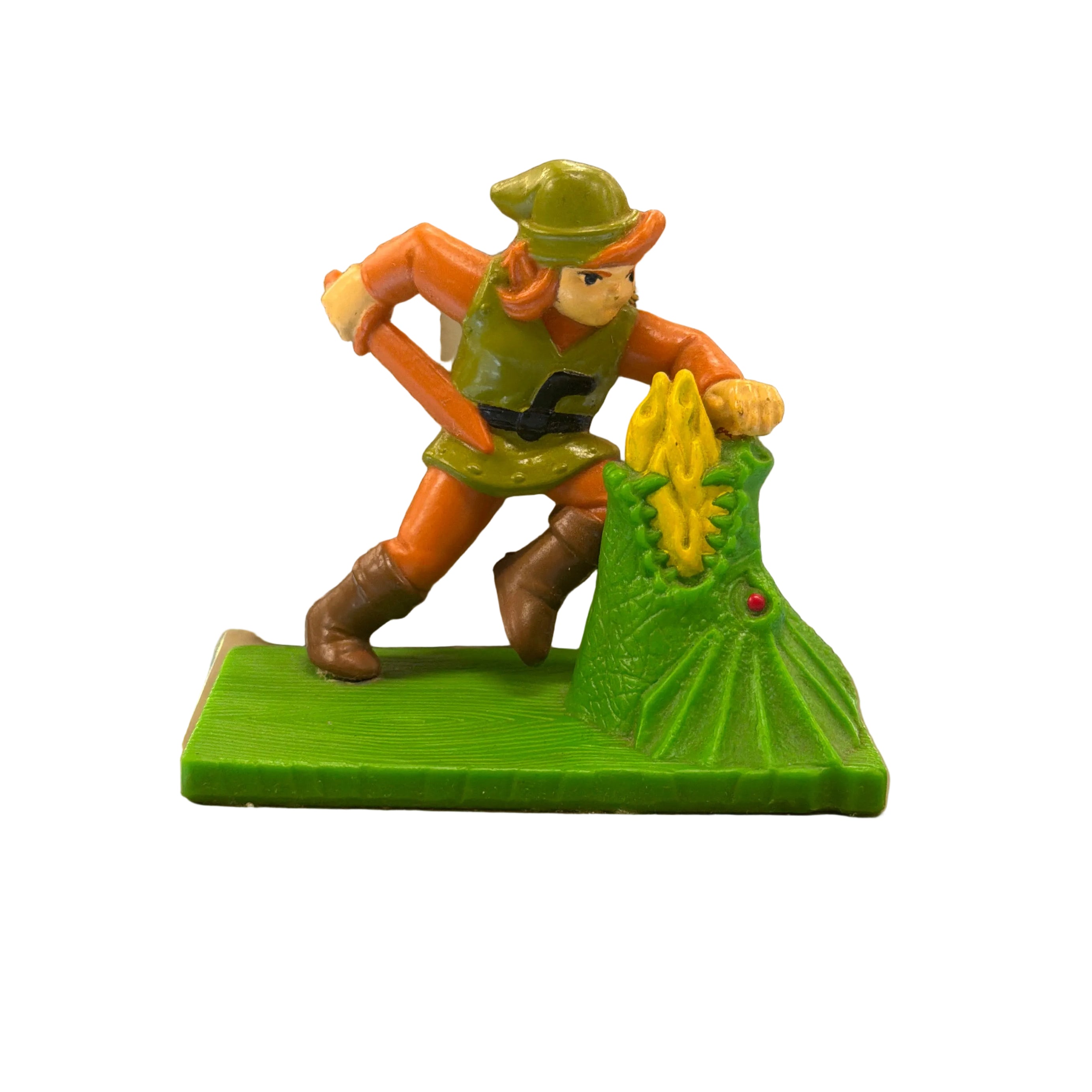 1988 Hasbro The Legend of Zelda "Link Fights the Head of Gleeok" Trophy Figure