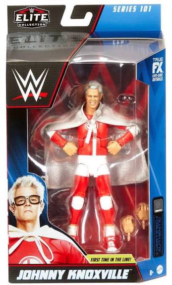 WWE Mattel Elite Collection Johnny Knoxville Series 101 Action Figure