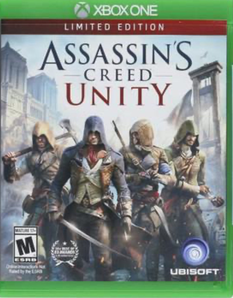 XBOX One Assassin’s Creed Unity Limited Edition Video Game