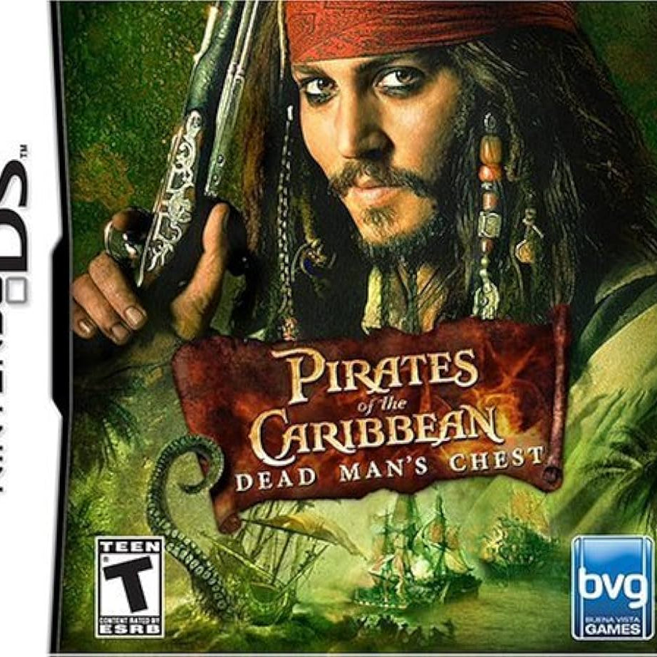 Nintendo DS Disney Pirates Of The Caribbean Dead Man’s Chest Video Game