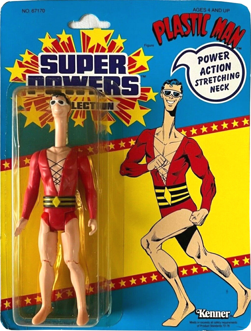 Kenner DC Super Powers Collections Plastic Man Action Figure