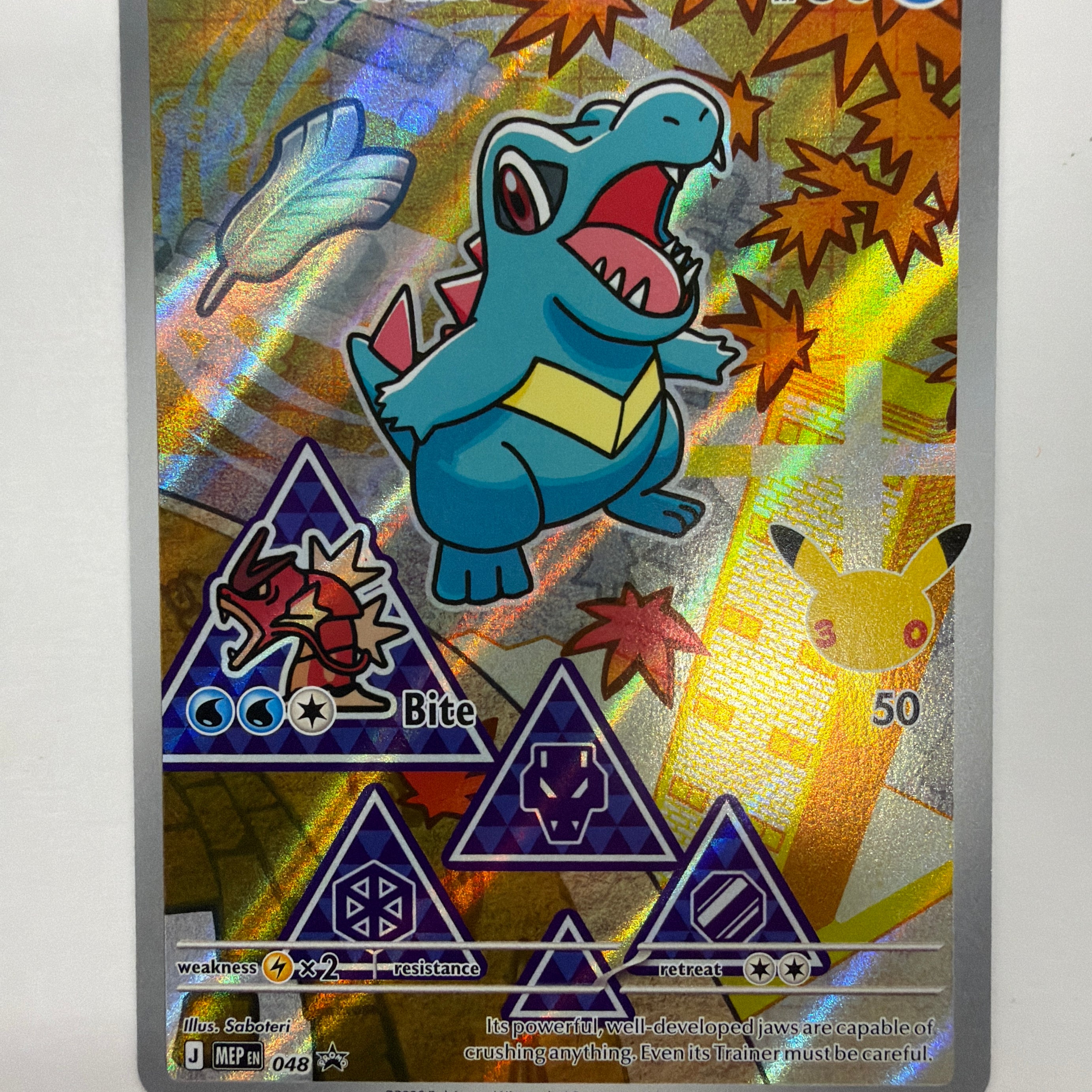 Pokémon TCG - Mega Evolution Promo Totodile 048 NM